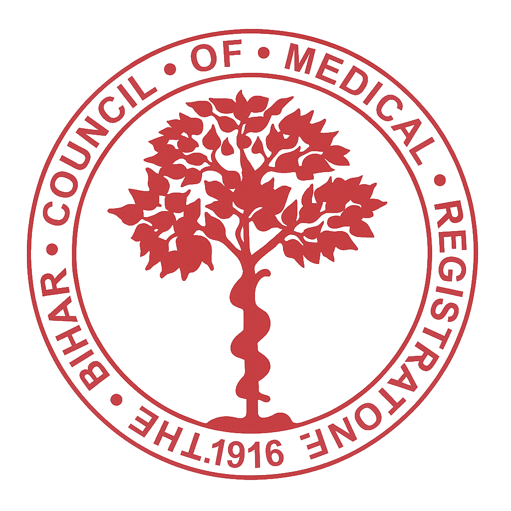 Bihar State Medical Council Logo